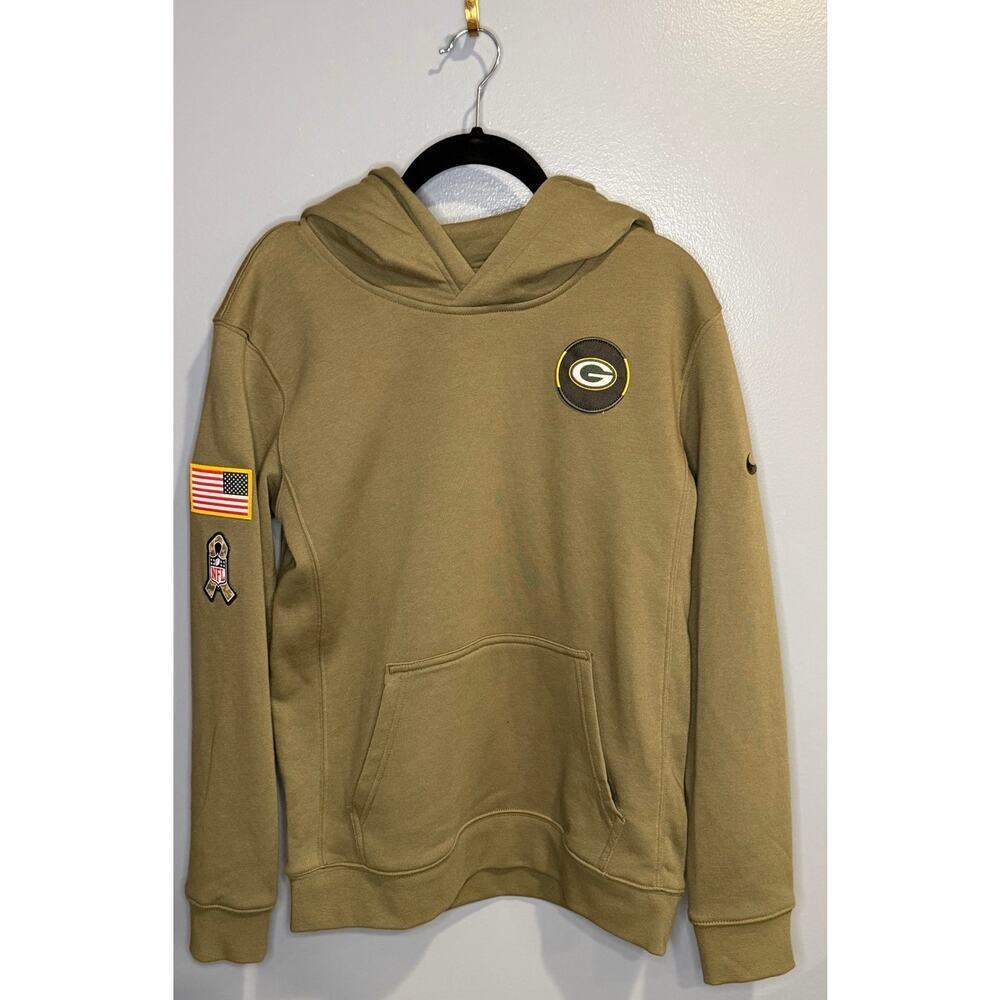 NWT Nike Green Bay Packers Hoodie - Youth Size Large